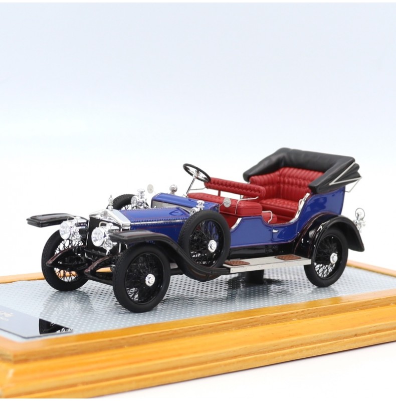 Ilario 1/43 – Rolls Royce 10HP 1904 – Bleue – Miniature De Collection